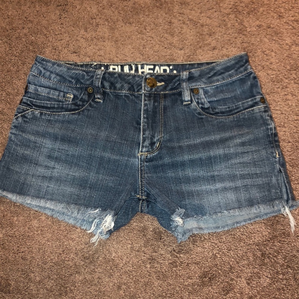Denim shorts